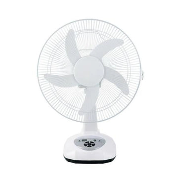 Defender OSK-2912 Rechargeable Table Fan White -12 Inch-(6 Months Warranty)